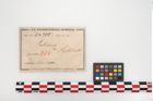 Etikett zu Bronzevierpassfibel (NHMW-PRAE-024700)